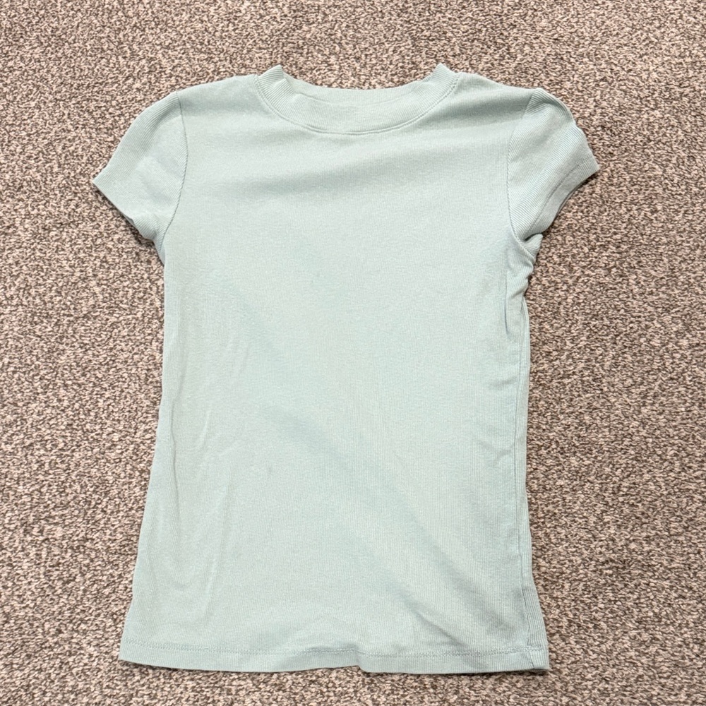 Light Blue Short Sleeve T-Shirt